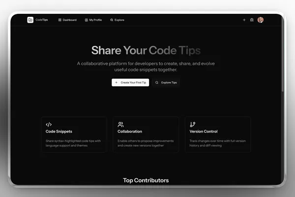 Code Tips Platform