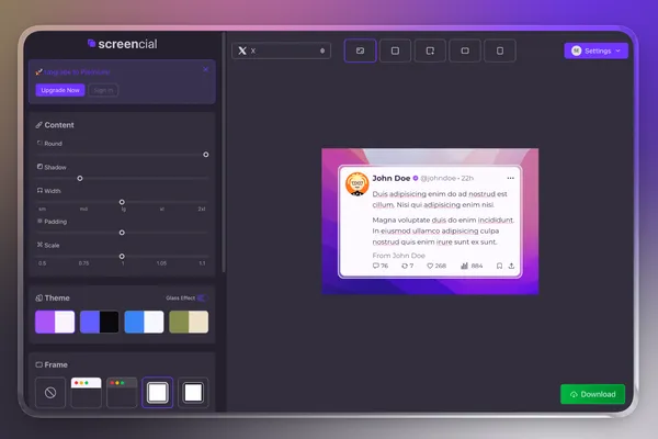 Screencial